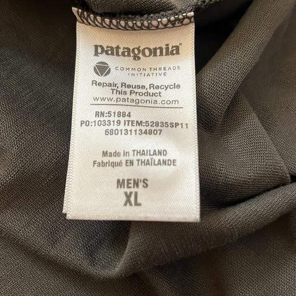 Patagonia Men’s Gray Polo Size XL - Picture 6 of 10